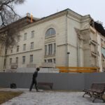 Саратовский театр оперы и балета во время реконструкции