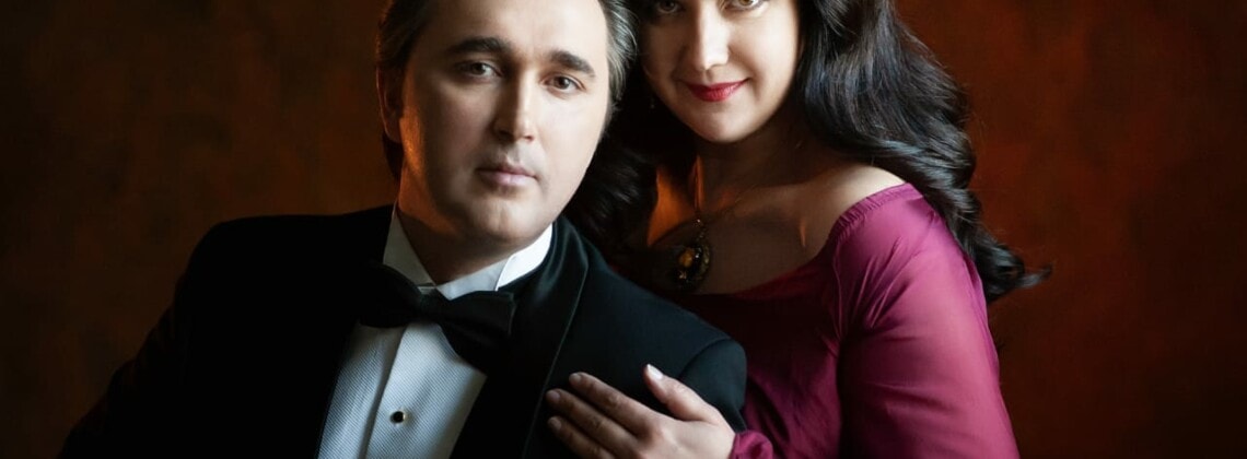 Агунда Кулаева и Алексей Татаринцев