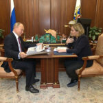 Владимир Путин провел встречу с министром культуры Ольгой Любимовой