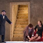 Альмавива – Липарит Аветисян, Бартоло – Роман Улыбин, Розина – Наталья Зимина. Фото - Сергей Родионов