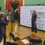 На премьере в фойе театра была организована специальная фотозона. Фото - Тимофей Калмаков/59.ru