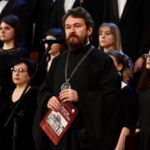 С приветственной речью перед гостями мероприятия выступил митрополит Волоколамский Иларион