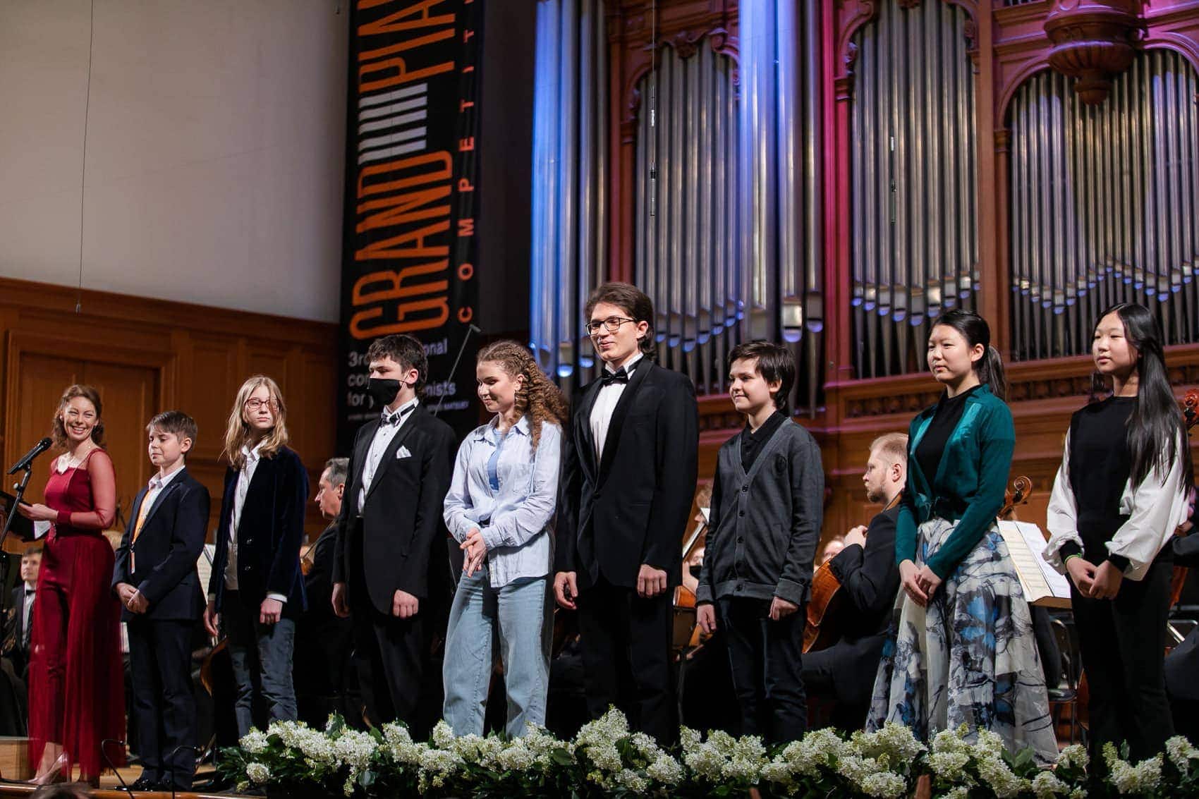 Участники Grand piano competition 2021