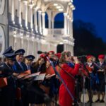 Праздничное поздравление хора Московского Метрополитена прозвучало в микрофоны «Октава»