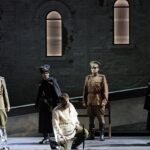 Сцена из оперы Чайковского "Мазепа" в постановке Евгения Писарева. Орлик – Николай Казанский. Кочубей – Станислав Трофимов. Фото - Дамир Юсупов