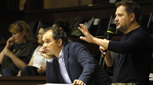 Туган Сохиев и Евгений Писарев. Фото - Дамир Юсупов