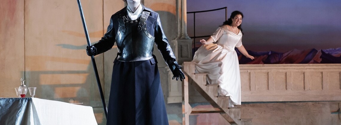 Ариодант – Паула Муррихи. Гиневра – Альбина Латипова. Фото - Дамир Юсупоа