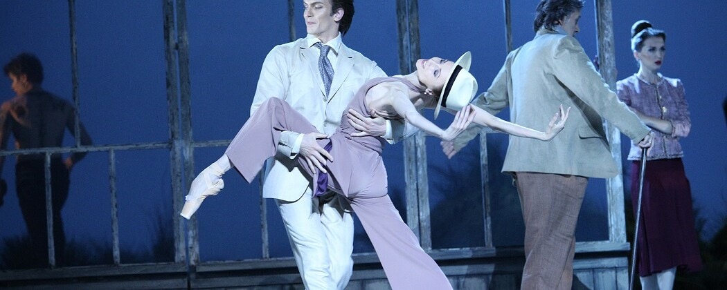 Аркадина – Светлана Захарова. Тригорин – Артемий Беляков. Фото Елены Фетисовой/ Большой театр