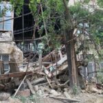 В Симферополе обрушилось здание филармонии