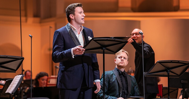 «Юлий Цезарь в Египте». Юлий Цезарь — Арье Нуссбаум Коэн. Фото - пресс-служба Московской филармонии