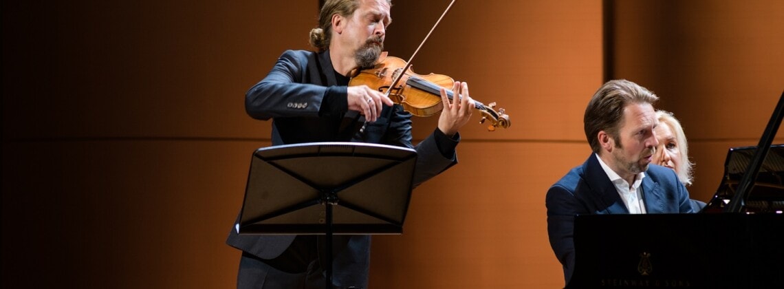 Кристиан Тецлафф и Лейф Ове Андснес. Фото предоставлено пресс-службой Московской филармонии