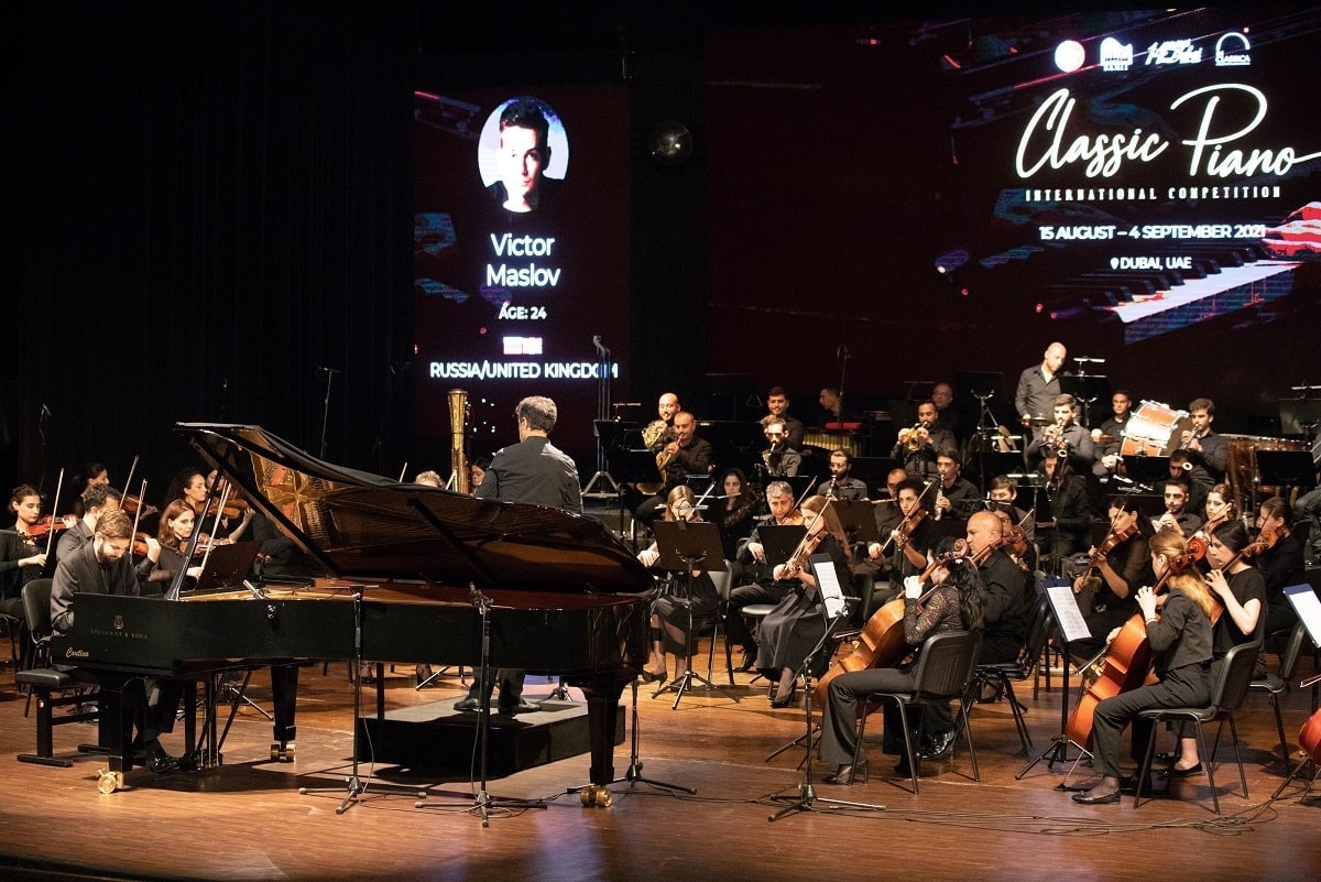 Виктор Маслов на конкурсе Classic piano. Фото -Евгений Евтюхов
