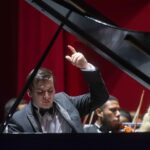 Пианист Александр Ключко. Концерт в театре Eduardo Brito. Санто-Доминго, Доминиканская республика. 2019. Фото: пресс-служба театра