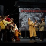 Сцена из оперы Гектора Берлиоза "Бенвенуто Челлини" в постановке Алексея Франдетти в Мариинском театре. Фото - Александр Нефф