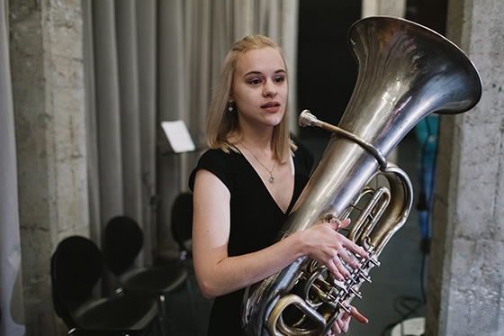 Полина Никольникова. Фото - Денис Щепинов