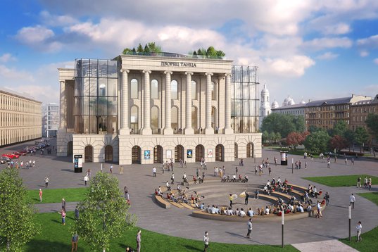 Театр танца Бориса Эйфмана достроят до 2024 года