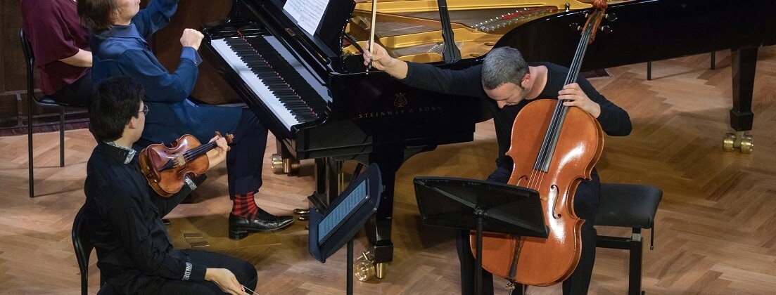 Яков Кацнельсон. Айлен Притчин, Евгений Тонха. Фото - Екатерина Ключникова