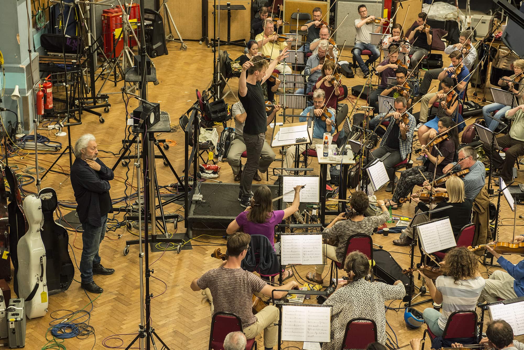 Запись симфонии S-Quark Лондонским симфоническим оркестром на студии Abbey Road