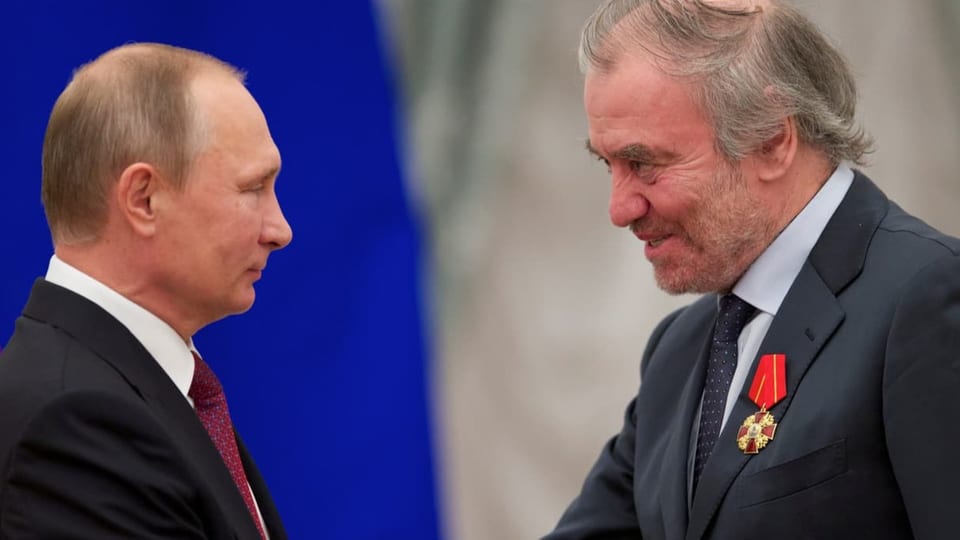 Валерий Гергиев и Владимир Путин