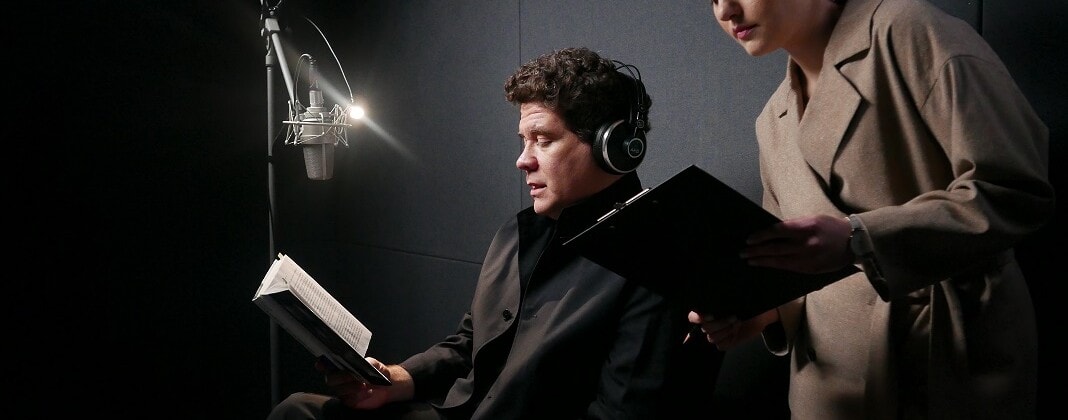 Денис Мацуев и одна из авторов проекта, Ирина Разумовская. Фото - пресс-служба проекта