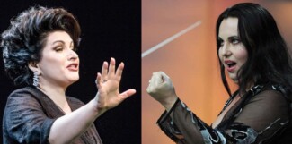 Хибла Герзмава, Людмила Монастырская