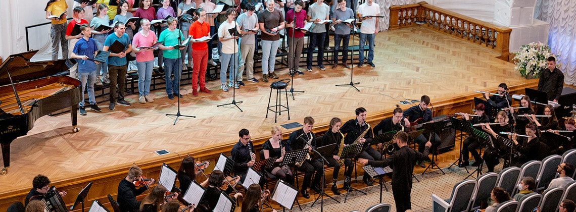 Студенты Политеха сменили чертежи на партитуры