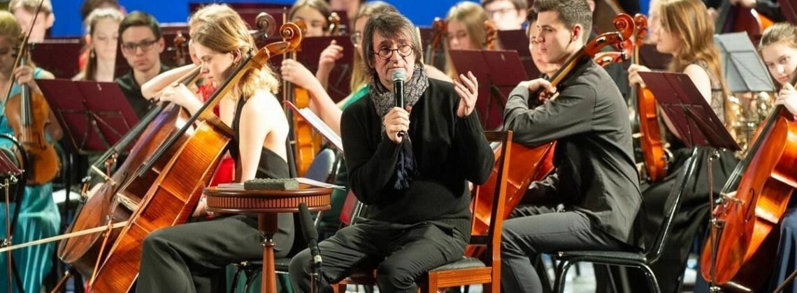 Юрий Башет и Всероссийский юношеский симфонический оркестр