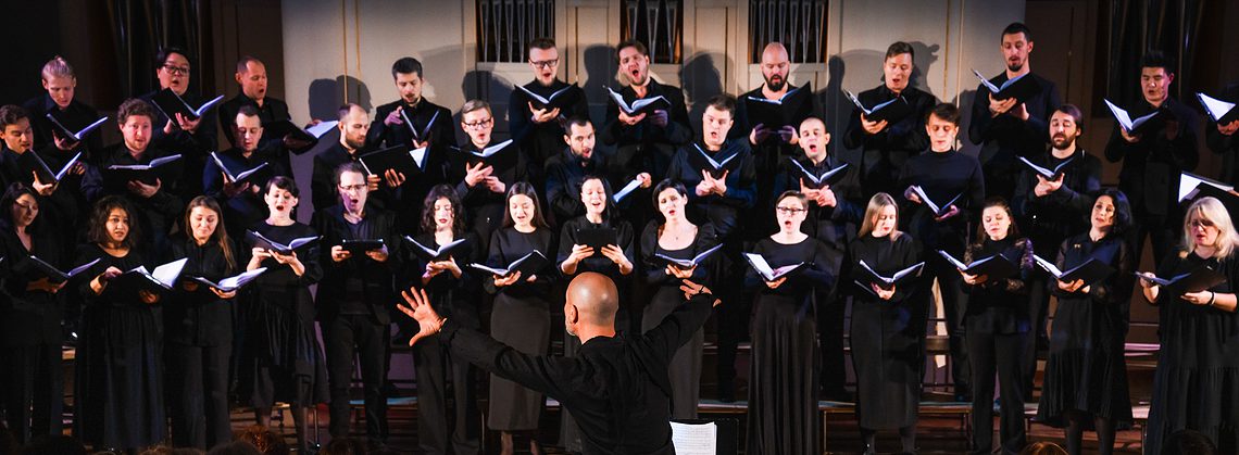 Рождественский концерт хора musicAeterna под управлением Виталия Полонского прошел на фестивале "Дягилев +". Фото - Андрей Чунтомов