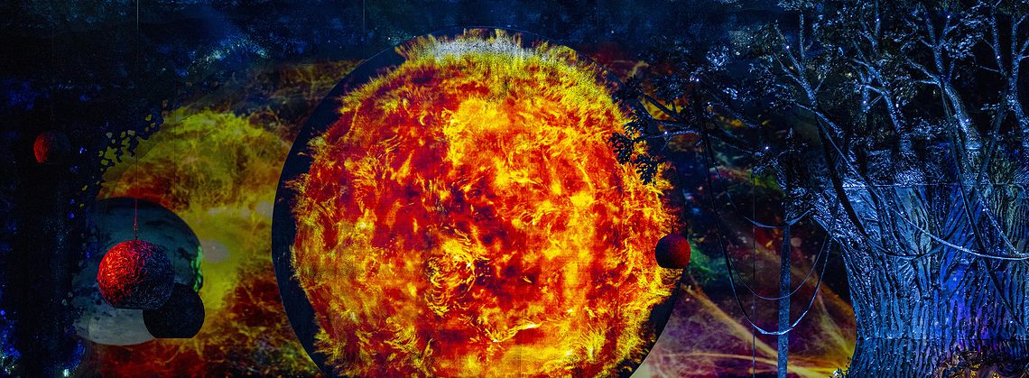 Кажется, что эти декорации – к «Войне миров» Уэллса, а не к «Волшебной флейте» Моцарта. Фото Наташи Разиной © Мариинский театр