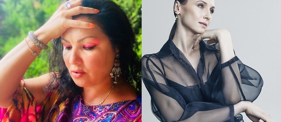 Анна Нетребко и Светлана Захарова