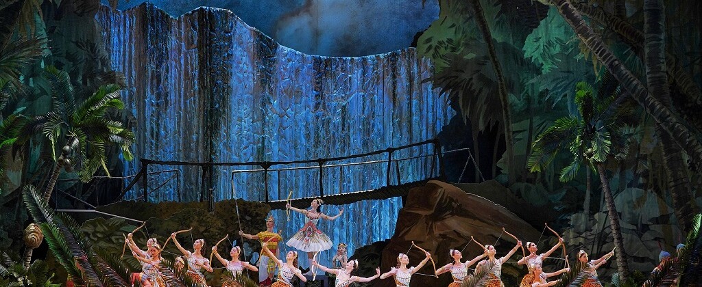 Сцена из балета "Дочь фараона", Мариинский театр. Фото - Александр Нефф