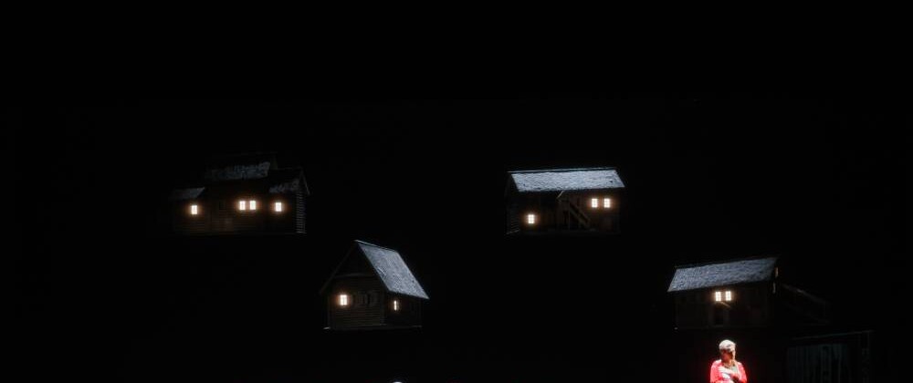 Сцена из оперы Рихарда Вагнера «Летучий Голландец» в постановке Константина Богомолова