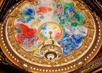 سقف دوتایی در اپرای پاریس