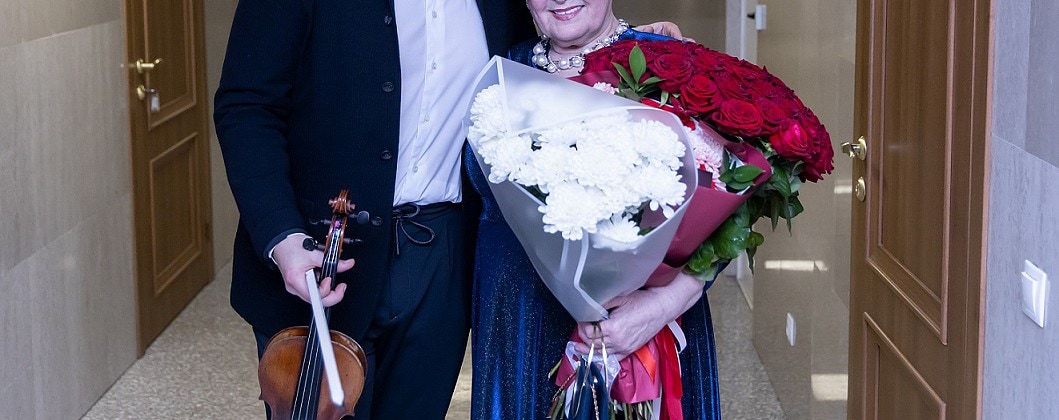Вадим и Галина Георгиевна Репины