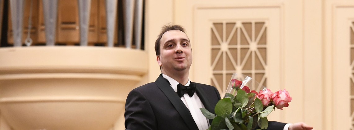 Мирослав Култышев в Большом зале филармонии. 5 мая 2022. Фото Анна - Флегонтова