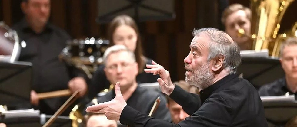 Художественный руководитель - главный дирижер Мариинского театра Валерий Гергиев выступает на открытии ХХII Московского Пасхального фестиваля в московском концертном зале "Зарядье". 2023 год. Фото - Кирилл Калинников