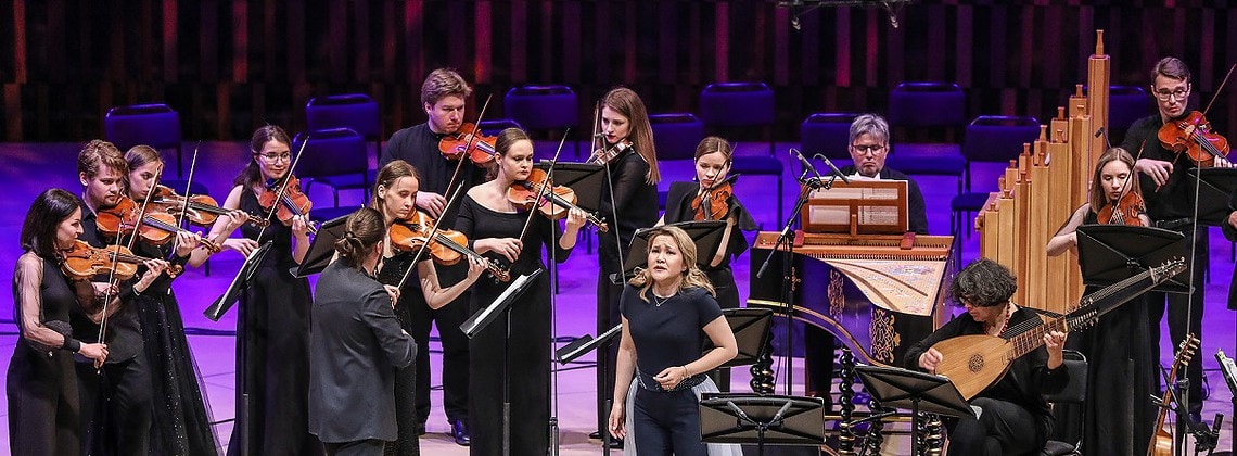 Диляра Идрисова, оркестр «La Voce Strumentale». Фото - Лилия Ольховая