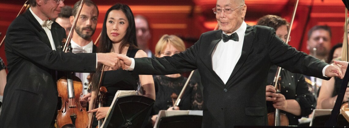 Лю Шикунь на открытии XVII Международного конкурса имени Чайковского. Фото - Евгений Евтюхов