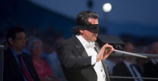 Альберто Веронези на открытии фестиваля Пуччини