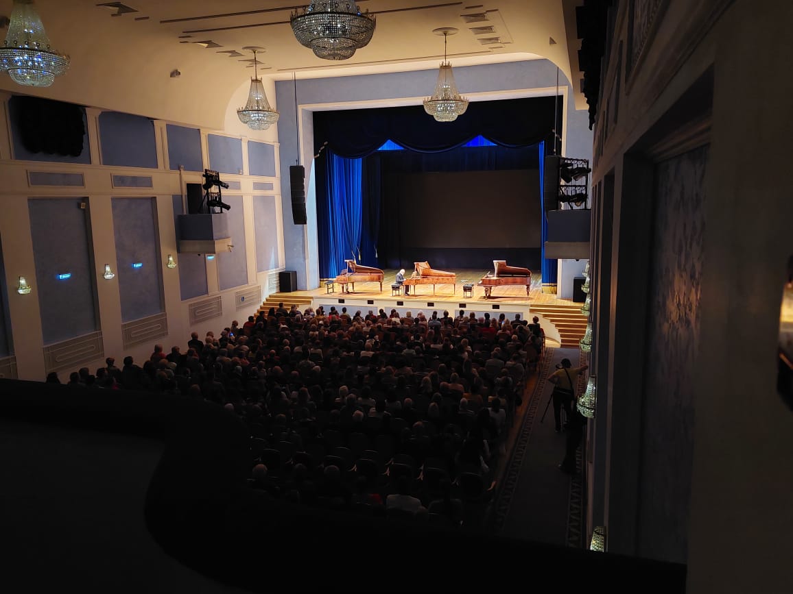 Концерт Алексея Любимова в Саратовской филармонии. Фото -- Игорь Ерзов