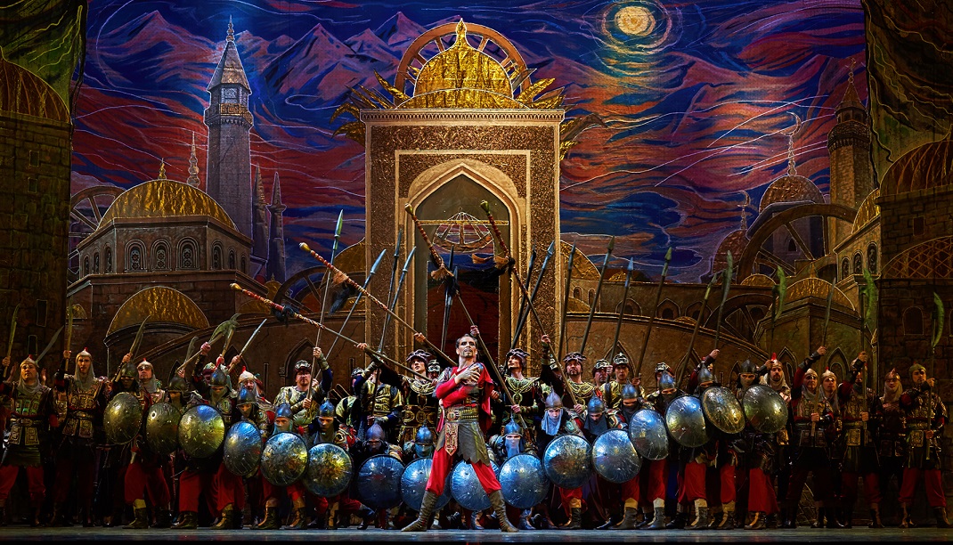 Сцена из балета Резеды Ахияровой "Золотая орда"