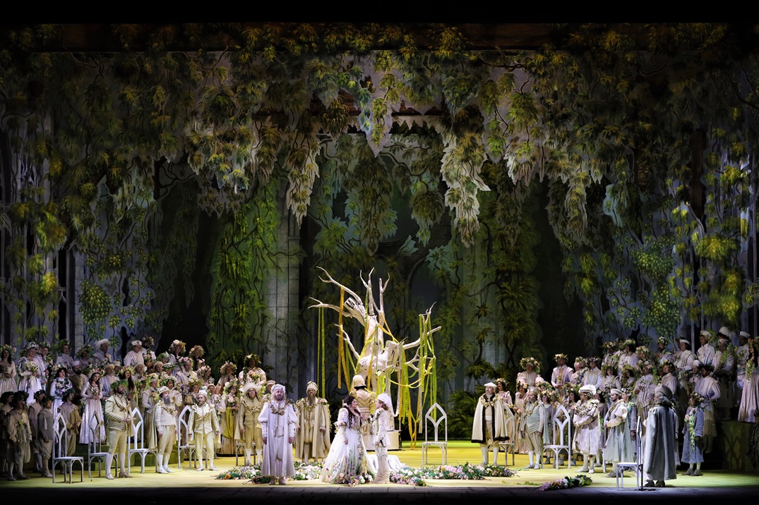 Сцена из оперы Рихарда Вагнера «Нюрнбергские мейстерзингеры» (Мариинский театр). Фото - Наташа Разина