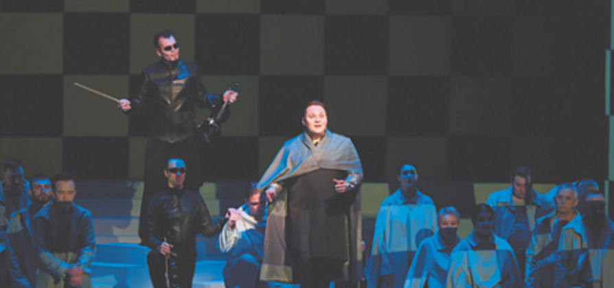 Мефистофель играет первую скрипку. Фото предоставлено пресс-службой театра