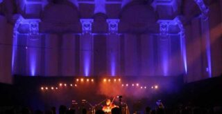 На концерте проекта «Ноты и квоты» в Санкт-Петербургском Доме радио, декабрь 2023 года. Фото Алисы Золотухиной предоставлено устроителями