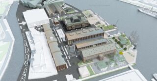 Будущий концертный комплекс на Ново-Адмиралтейском острове