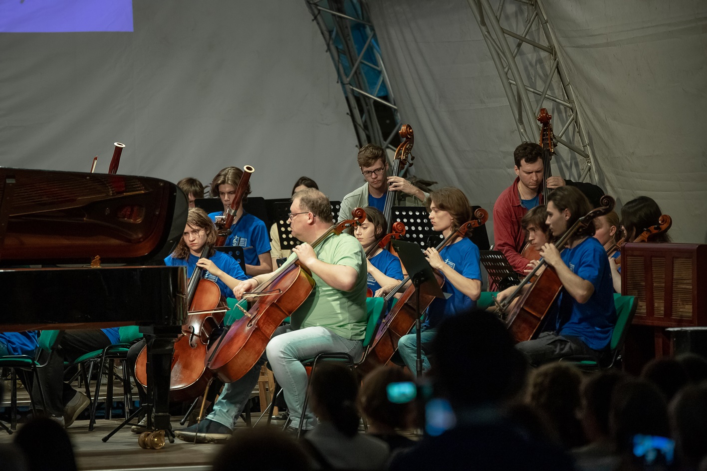 Сводный симфонический оркестр «Летней школы» п/у Михаила Хохлова