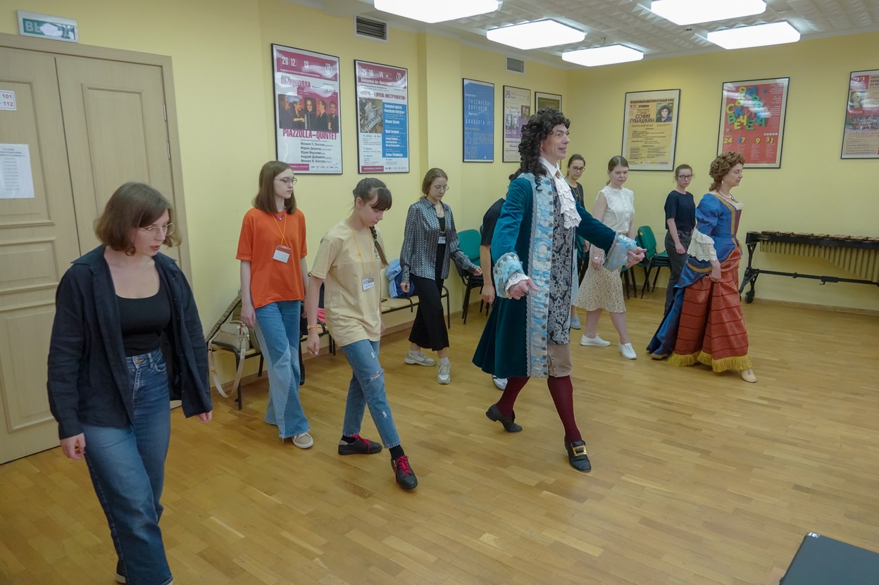 Сергей Сосницкий во время занятий