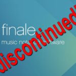 Нотный редактор Finale покидает рынок