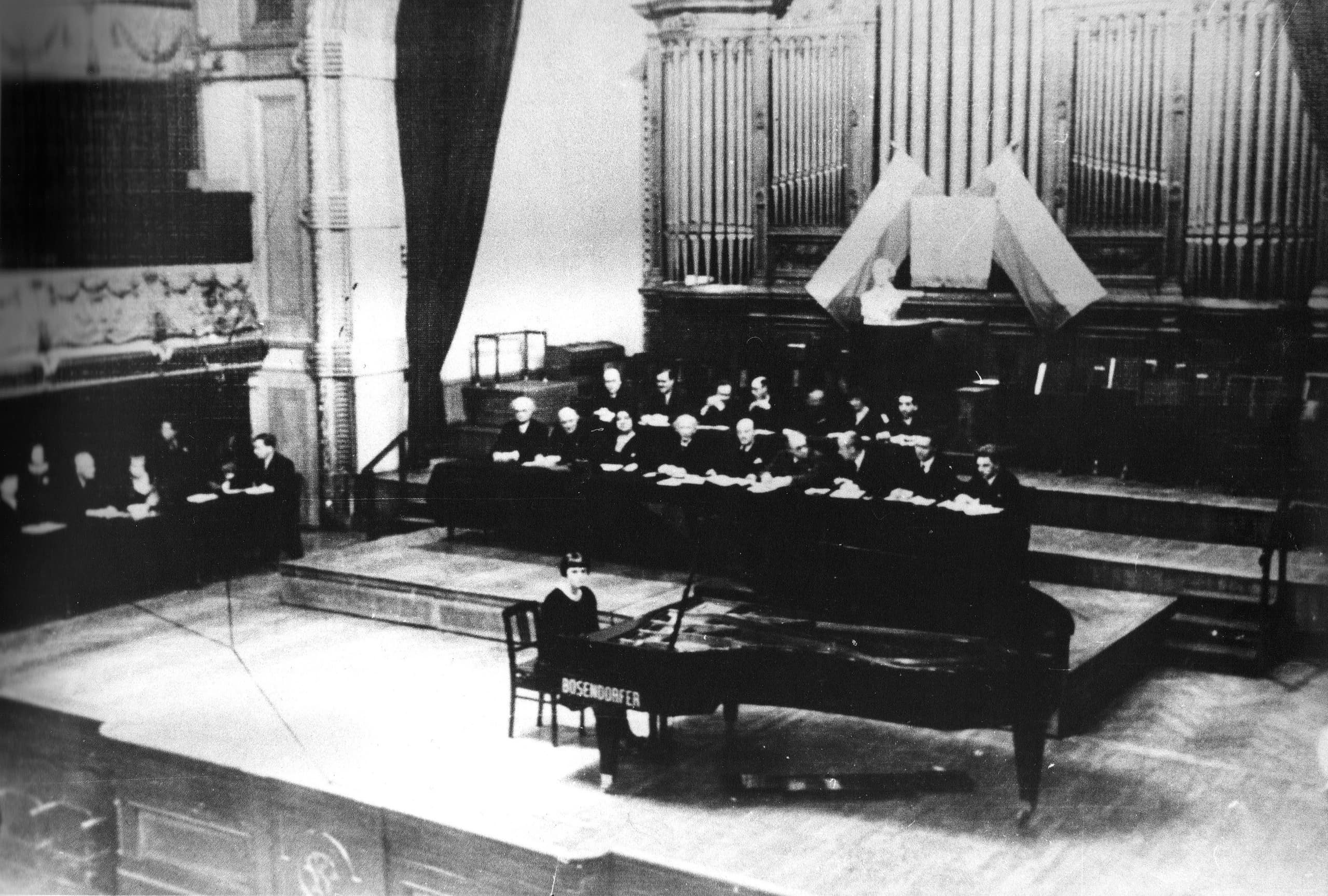 Выступление Тамаркиной на Шопеновском конкурсе. Февраль 1937