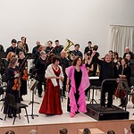 Симфонический оркестр Карельской филармонии, Злата Булычева, Татьяна Сержан, Анатолий Рыбалко. Фото - Тимофей Зыбенский